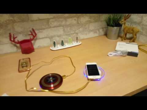 รีวิว Wireless Charger ที่ชาร์จไร้สาย iPhone มาตรฐาน Qi ใช้ดีไหม