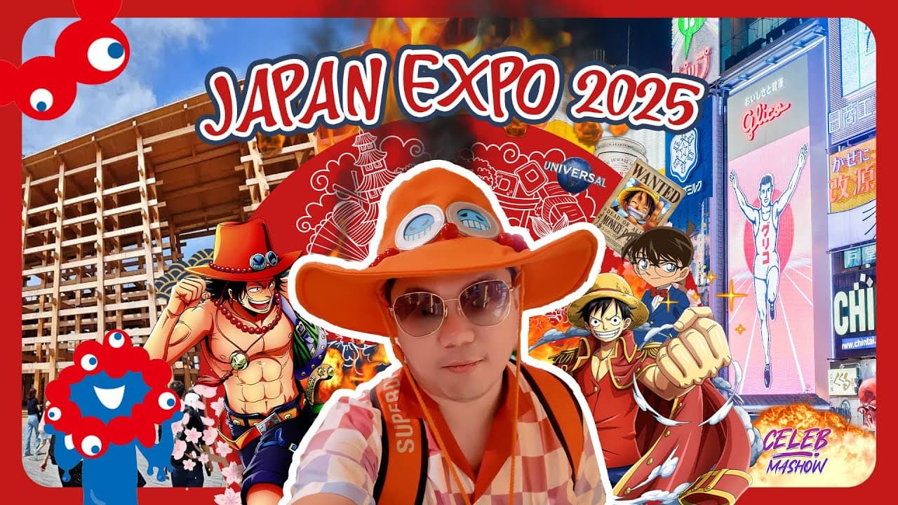 #เที่ยวญี่ปุ่น #JapanExpo2025 Osaka หน้าร้อน ร้อนฉ่ำ #4k