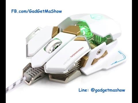 รีวิว Gaming Mouse LUOM G10 เมาส์มาโคร 4000 DPI สายเกม FPS ต้องดู