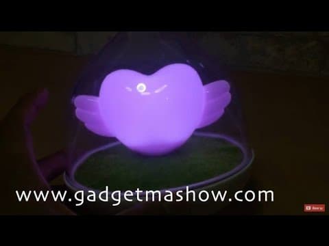 โคมไฟหัวใจเรืองแสง Heart Lamp รีวิวของขวัญวาเลนไทน์สุดโรแมนติก