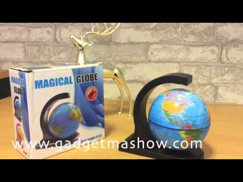 รีวิวลูกโลกจำลอง Magical Globe ตั้งโต๊ะ เสริมฮวงจุ้ยโต๊ะทำงาน