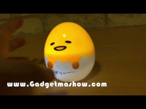 โคมไฟไข่ขี้เกียจ Gudetama Lamp รีวิวโคมไฟตั้งโต๊ะสุดน่ารัก