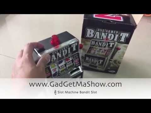 รีวิวตู้ Slot Machine Bandit ตู้สล็อตแมชชีนจิ๋ว หยอดเหรียญได้จริง
