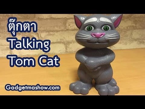 รีวิวตุ๊กตา Talking Tom Cat ล้อเลียนเสียงพูด ของเล่นสุดฮาที่เด็กๆ ชอบ