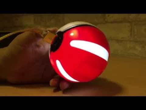 Power Bank Pokemon Pokeball รีวิวแบตสำรองโปเกบอล 10,000mAh