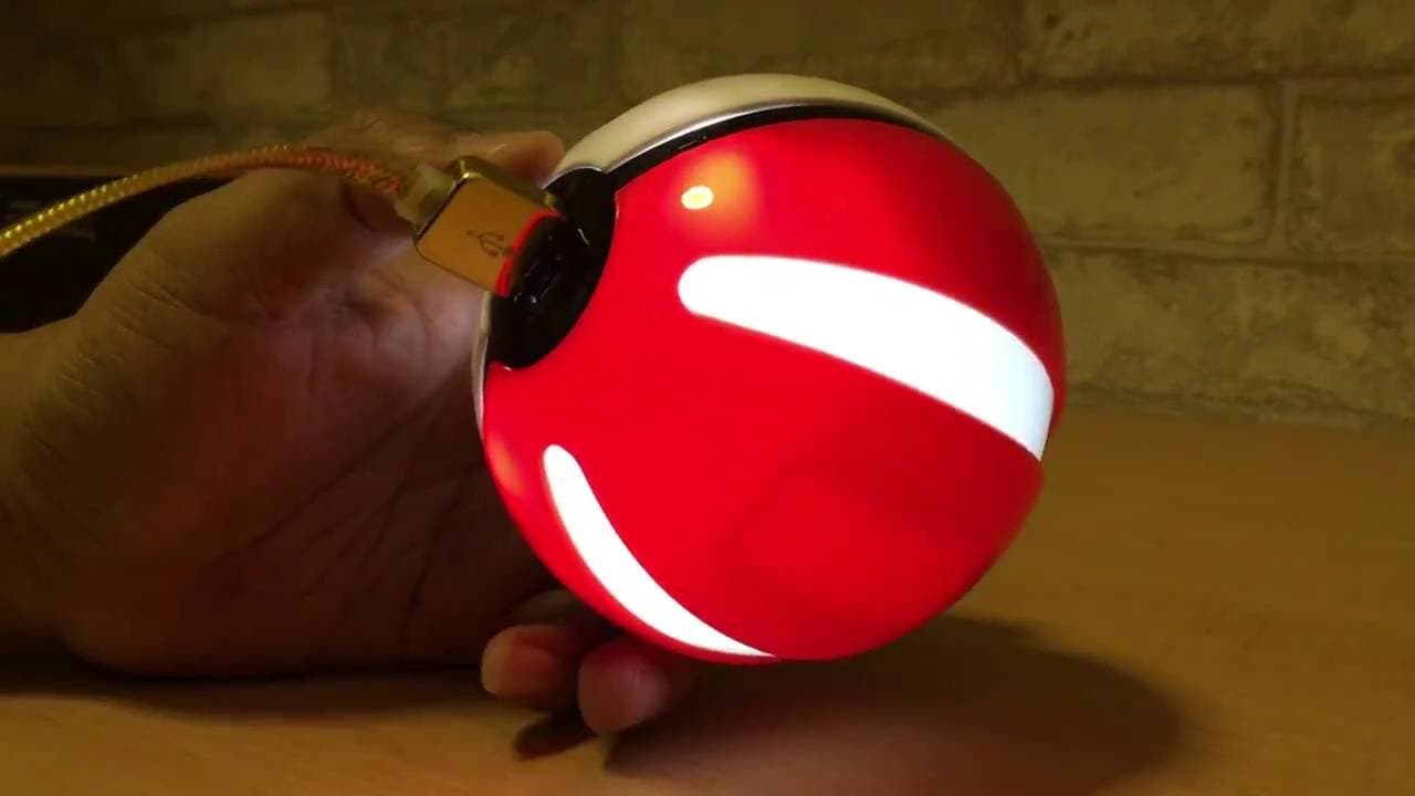 Power Bank Pokemon Pokeball แบตสำรอง