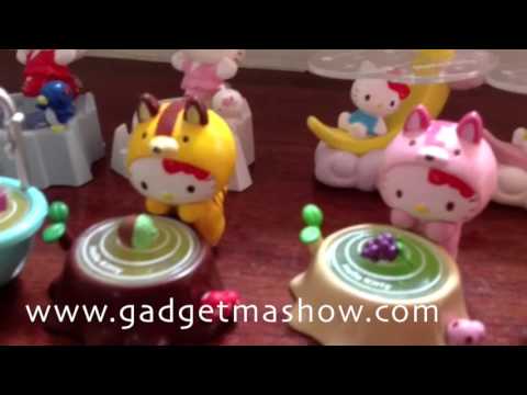รีวิวโมเดลคิตตี้ Hello Kitty Sanrio เซ็ต 8 ตัว น่ารักครบทุกอิริยาบถ