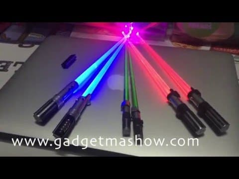 รีวิวตะเกียบ Star Wars ดาบ Light Saber เรืองแสง ของแท้จากญี่ปุ่น