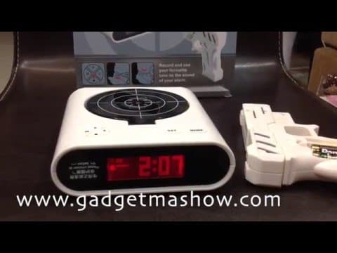 วิธีใช้นาฬิกาปลุกยิงปืน Gun Alarm Clock สอนตั้งปลุกทีละขั้นตอน