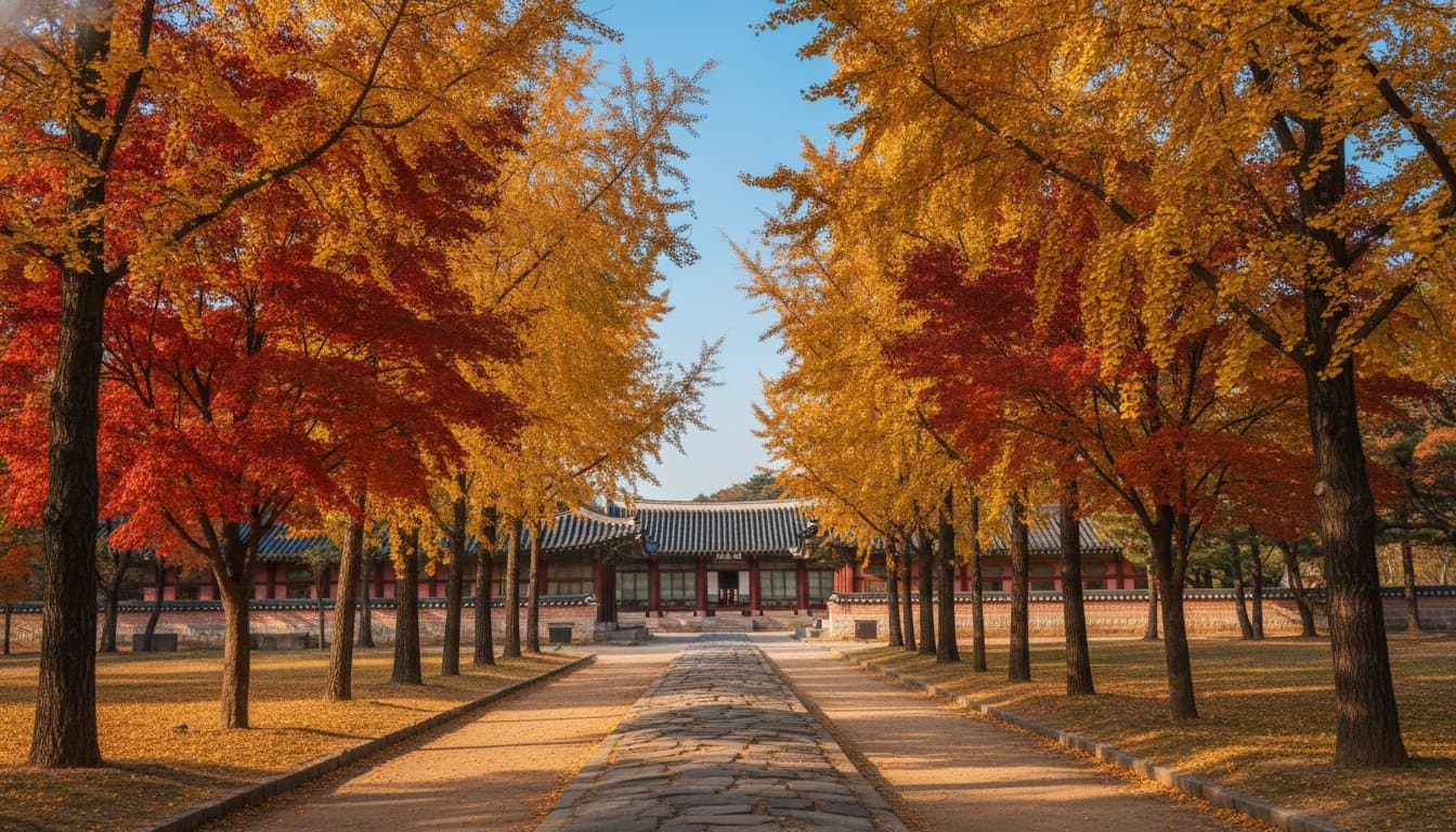 เที่ยวเกาหลีใบไม้เปลี่ยนสี 2026 ไปเดือนไหน + ชูซอก Chuseok