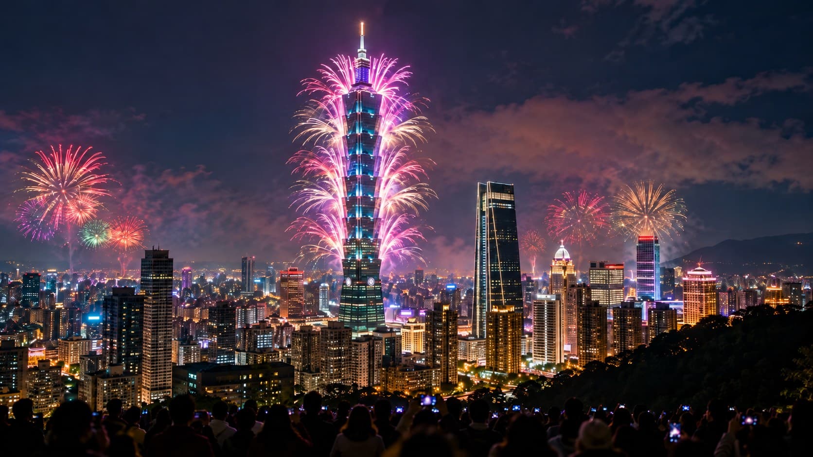 พลุปีใหม่ Taipei 101 Countdown 2026-2027 ไกด์เที่ยวไทเป