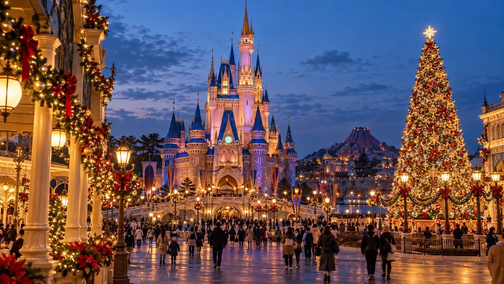 เที่ยว Tokyo Disney คริสต์มาส-ปีใหม่ 2026-2027 คู่มือฉบับคนไทย